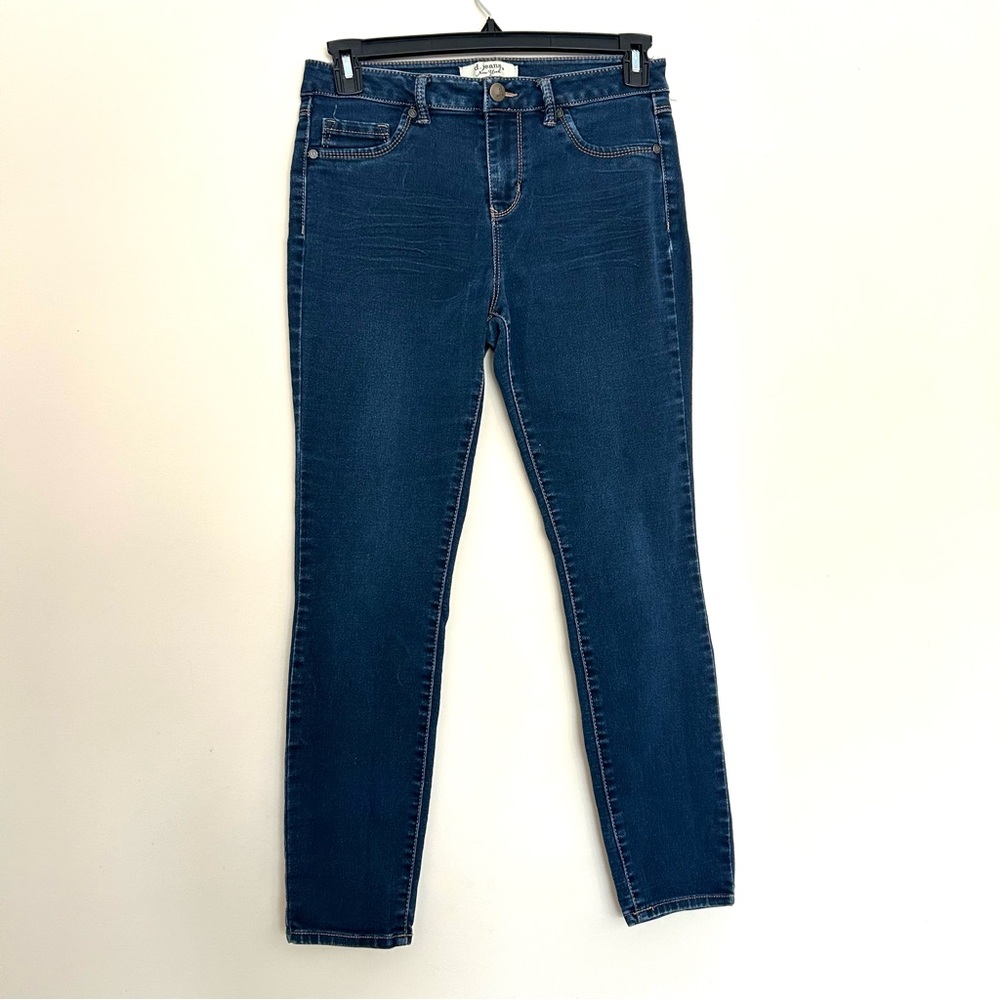 D. Jeans Women's Deep Blue Denim Skinny Jeans Sz 10P